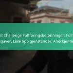 Event Challenge Bonus Belønninger: Ekstra gjenstander, Overraskelsesfall, Mystiske premier