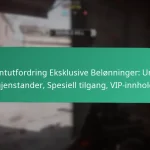 Eventutfordring Milepæler: Betydelige prestasjoner, Anerkjennelse, Bonuser