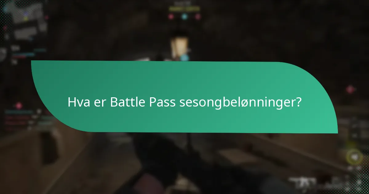 Hva er arrangementsspesifikke belønninger i Battle Pass?