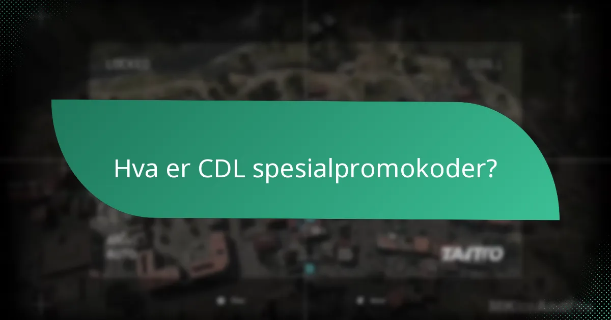 Hvordan kan jeg kreve CDL promokoder?