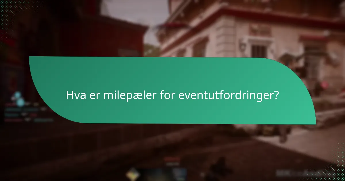 Hva utgjør betydningsfulle prestasjoner i arrangementer?
