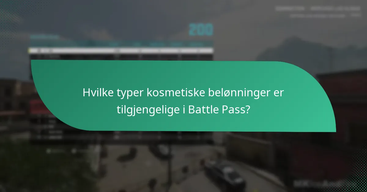 Hva er de visuelle representasjonene av Battle Pass kosmetiske belønninger?