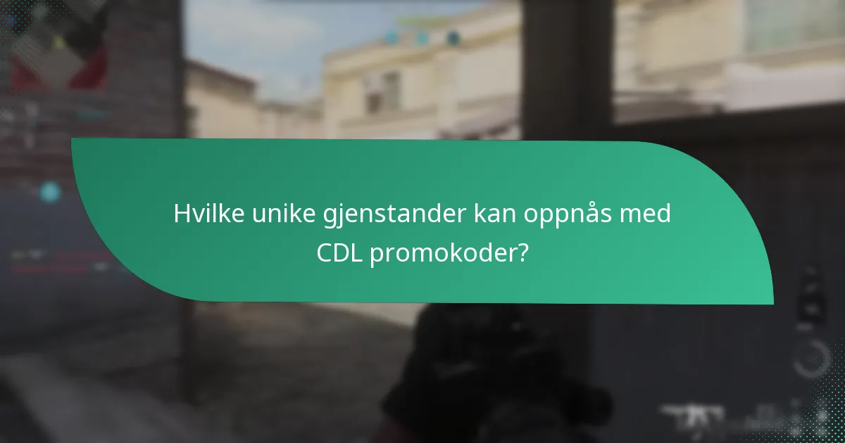 Hvordan påvirker CDL promokoder ulike spillmoduser?